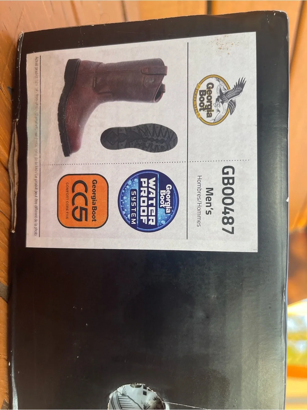 GEORGIA BOOT 10 1/2 CORE WATERPROOF 10